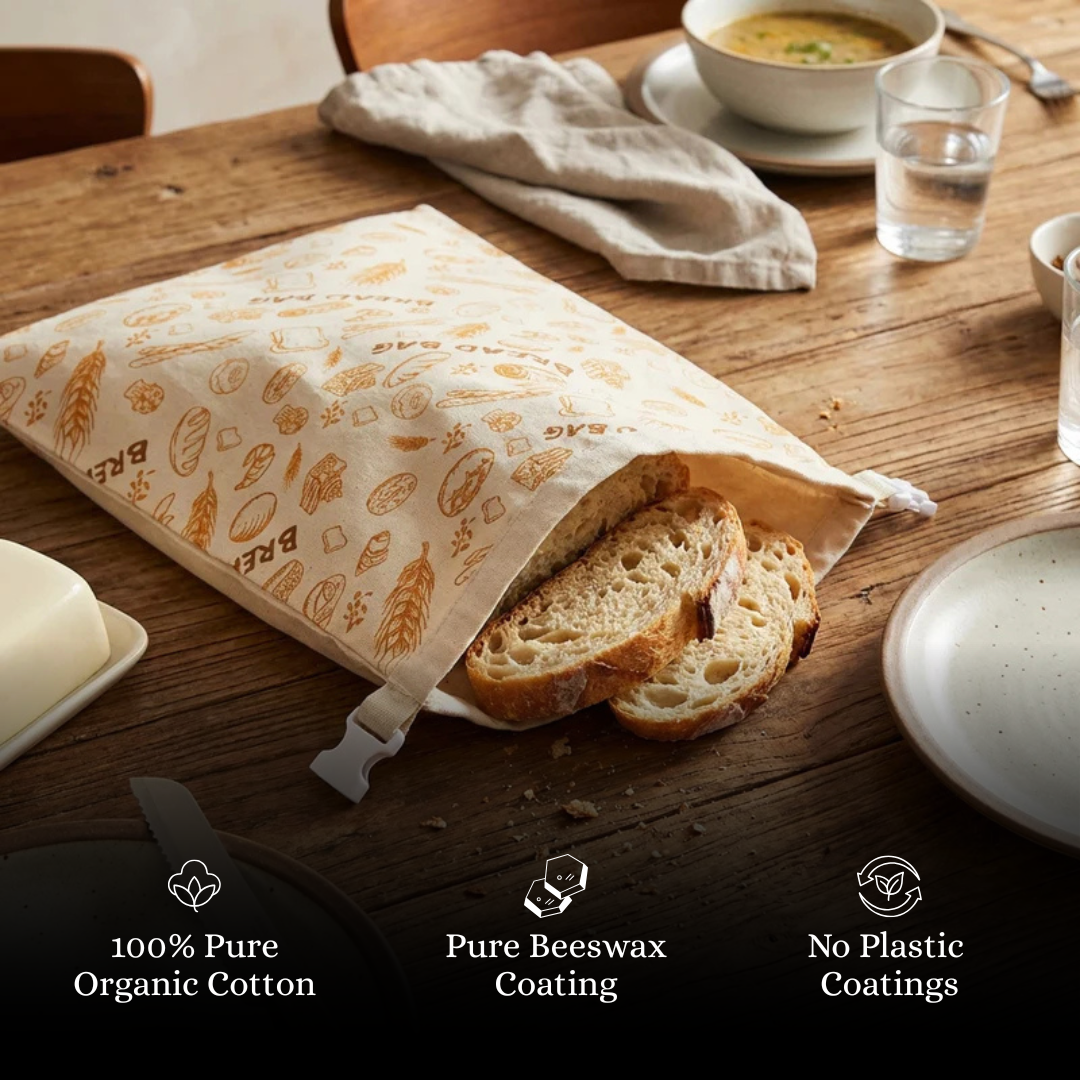Beeswax Bread Bag
