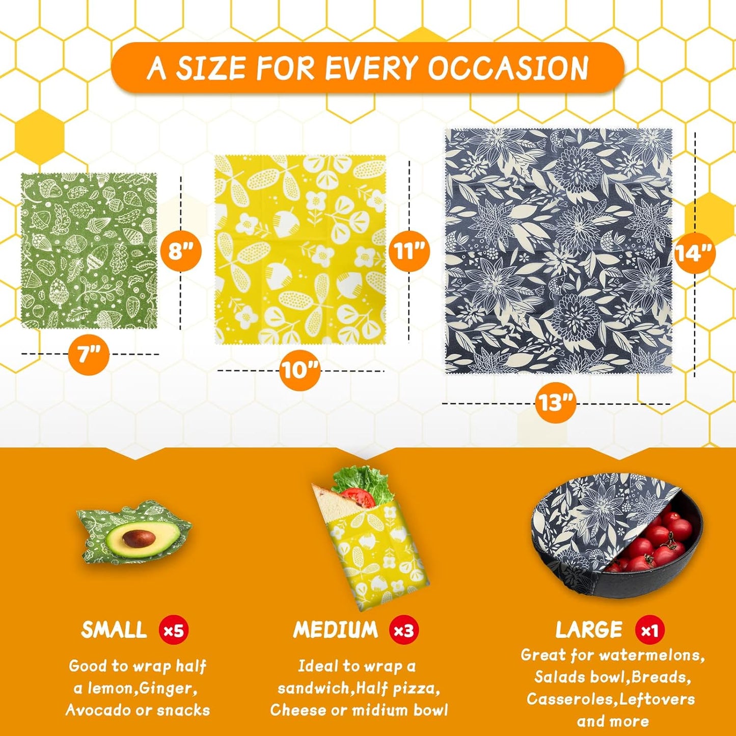 Beeswax wrapping Cloth